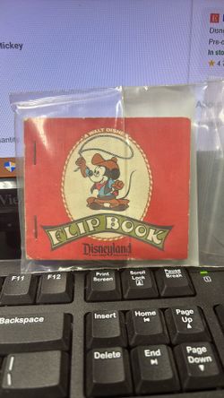 Disneyland 1970s Flip Book