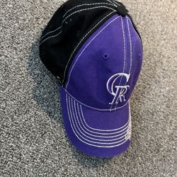 Signed Rockies hat 