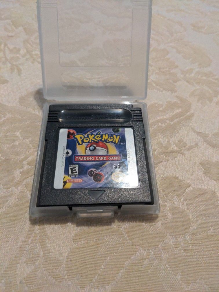 Game Boy Pokémon Used Game Trading Card Game.