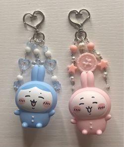 Chiikawa & Friends Bunny Costumes Keychains