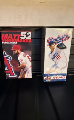 Angels And Dodgers Bobble heads!