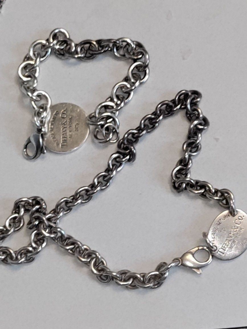 Tiffany &, Co. Necklace Bracelet Set