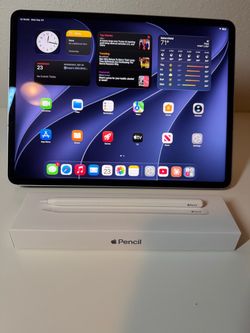 Apple iPad Pro 12.9 inch 5th gen with Apple Pencil 2nd Gen