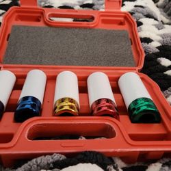 Impact Socket Set 5 Pack  With Rim Protective Cover  🔥 