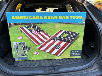 New unopened bean bag toss game