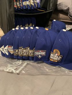 Dodgers World Series hats