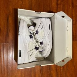 Air Jordan 4 Purple Metallic