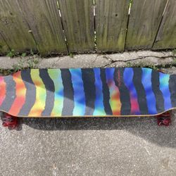 Custom Long Board + Shark Wheels