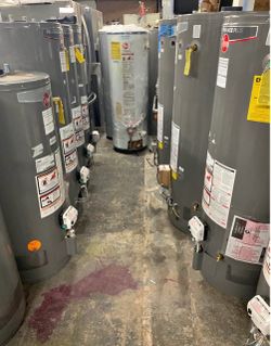 Rheem hot water natural gas electric propane