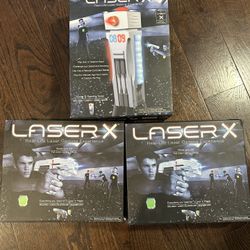 Laser X - 4 Laser Tag Guns & 1 Gaming Tower