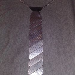 Cosplay Metal Tie