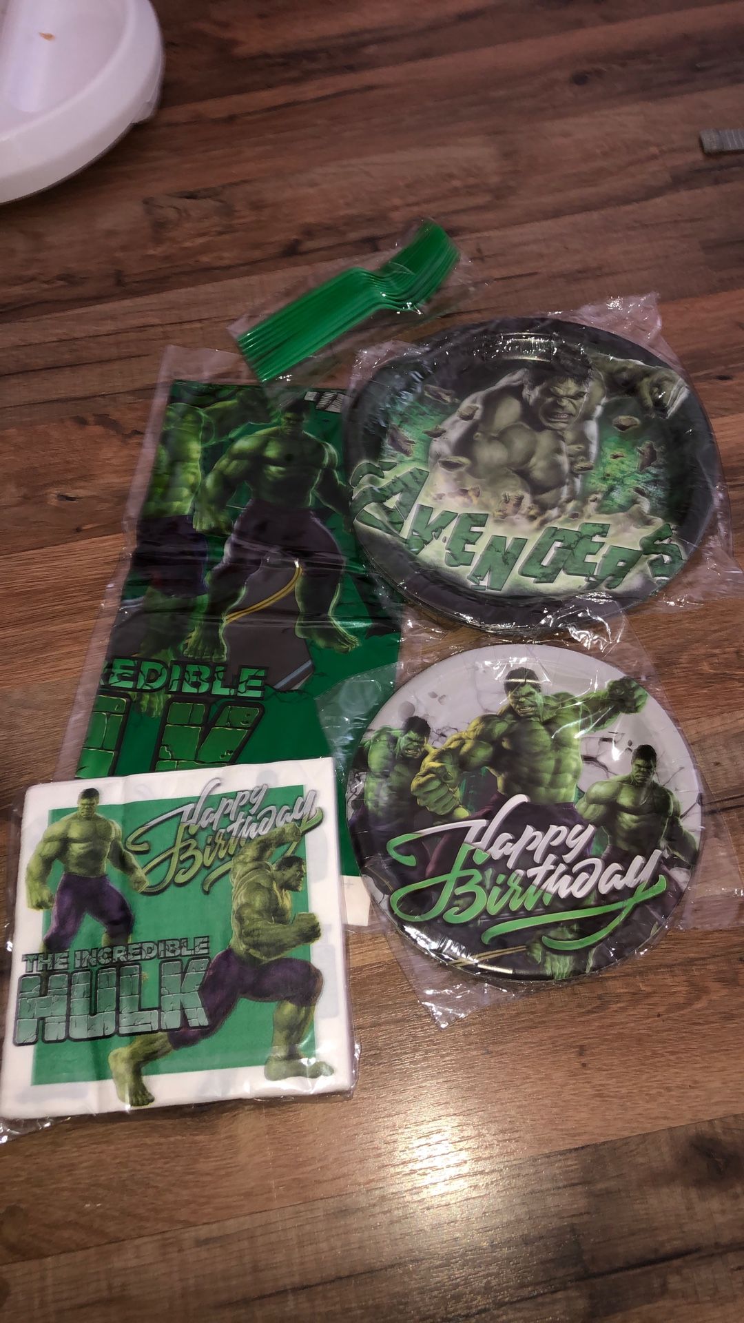 Happy Birthday The Incredible Hulk Party Supplies