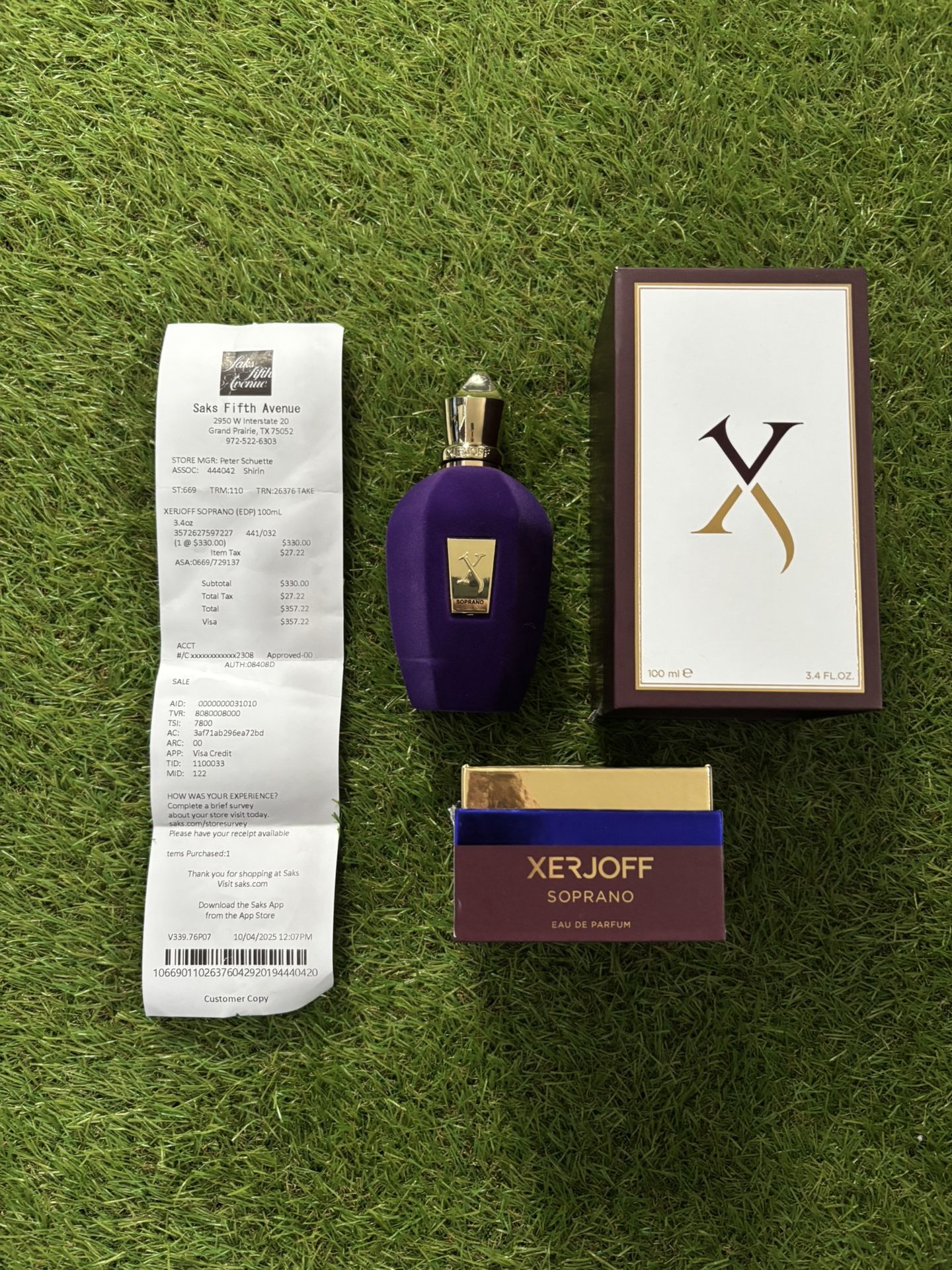 Xerjoff Soprano 3.4oz