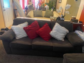 Two piece sofa bed sleepers. Both convert to beds.