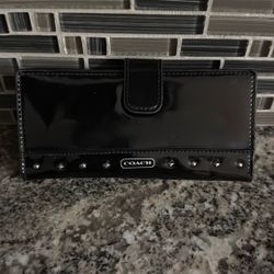 New Coach Wallet Patent Leather 