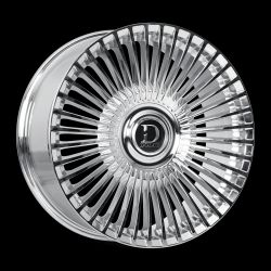 22x9 / 22x10.5 – 5x112 Dolce Trento Chrome Wheels Mercedes S550 / S560 / S580