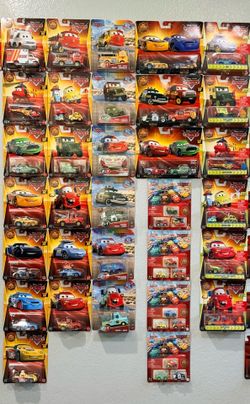 NEW DISNEY PIXAR CARS FROM RACE & RESCUE COLLECTION. TOTAL OF 32 ITEMS