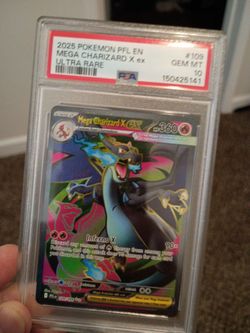Mega Charizard x ex PSA 10