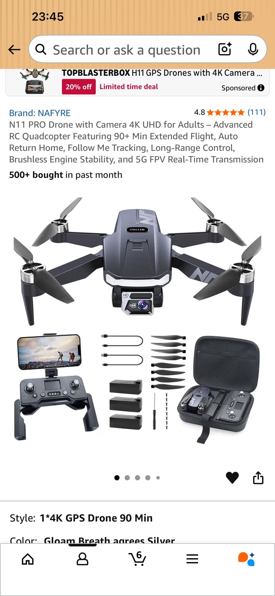 N11 Pro Drone with 4K Camera