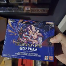 Op14 Booster Box In Hand.