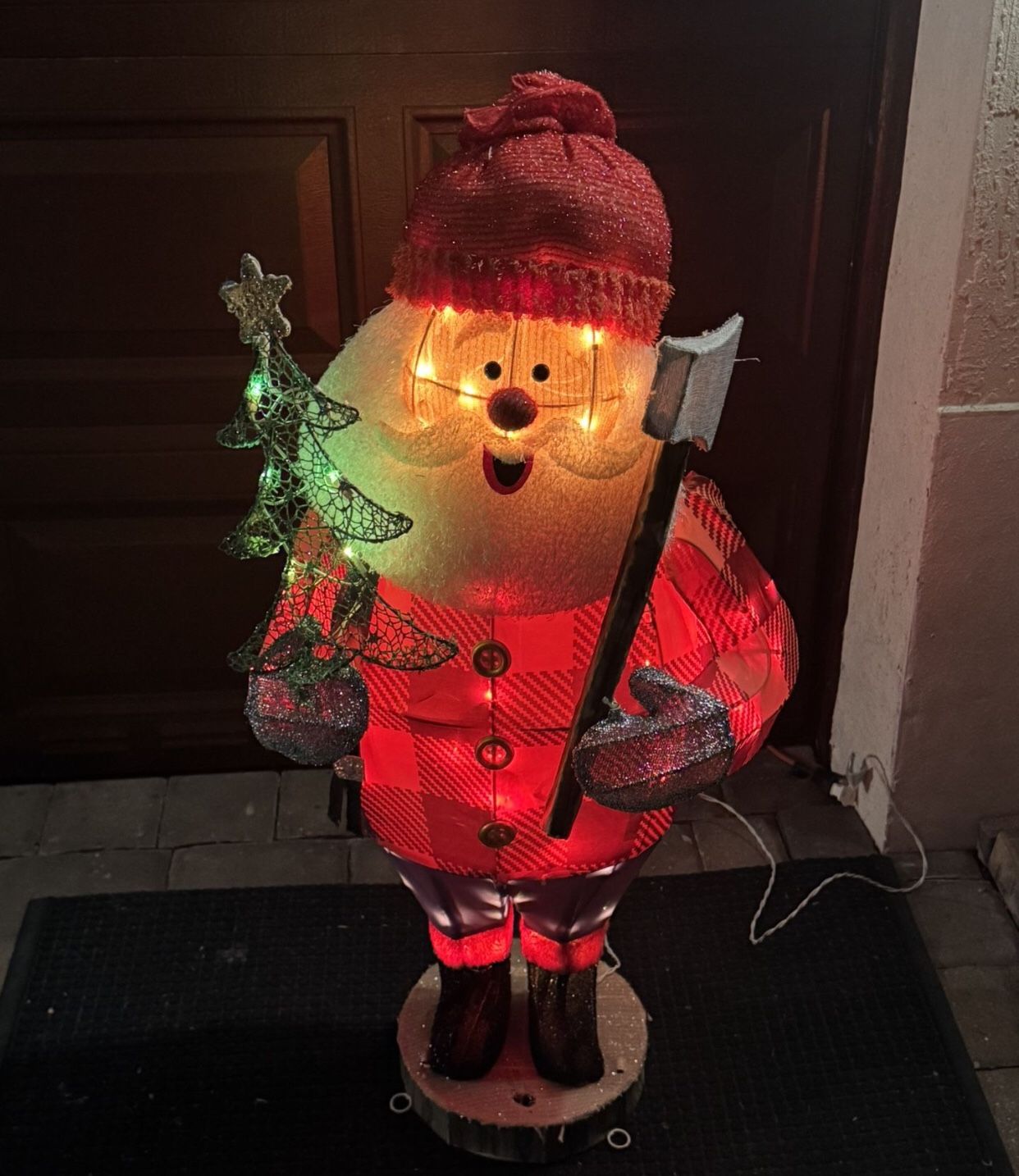 Yukon Cornelius Light Up Christmas Yard Decor 41” High