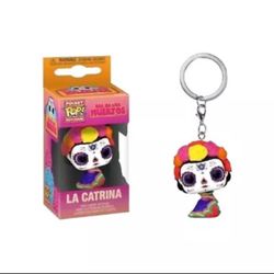 Funko Pop La Catrina Y El Catrin Keychain Día De Los Muertos