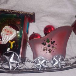 Santa's Three Car Trian 