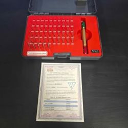 SPI Class ZZ Plug Gage Set: 0.011 to 0.06" Range, 50 Pc
