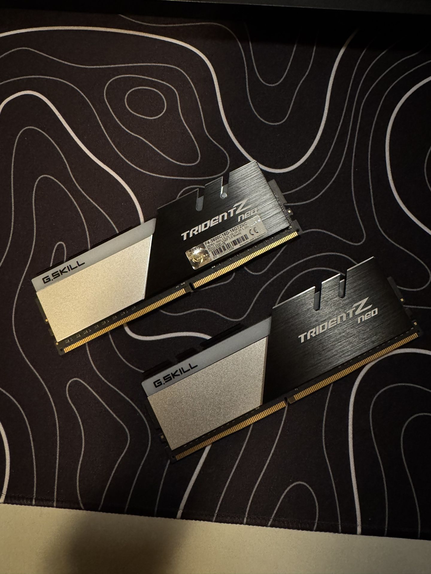 G SKILL TRIDENT Z DDR4 16 GB 3600 MHz (2x8GB STICKS)