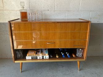 Mid Century Bar Cabinet