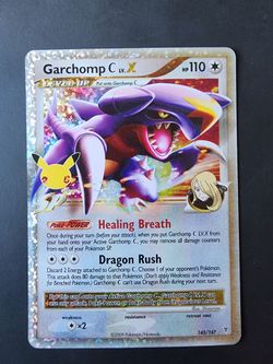 Garchomp C lvl X 145/147