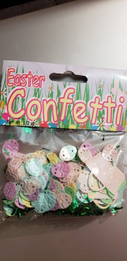 Easter confetti & Easter foam stickers