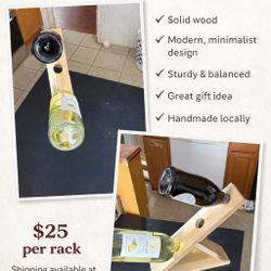 Handcrafted Wine Rack