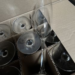 X84 Libbey Champagne Flutes 8oz Glasses