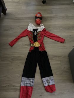 Boy Red Power Ranger Costume 