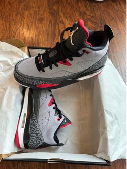 Air Jordan Son of Mars Low Cement Grey Gym Red - Size 8.5