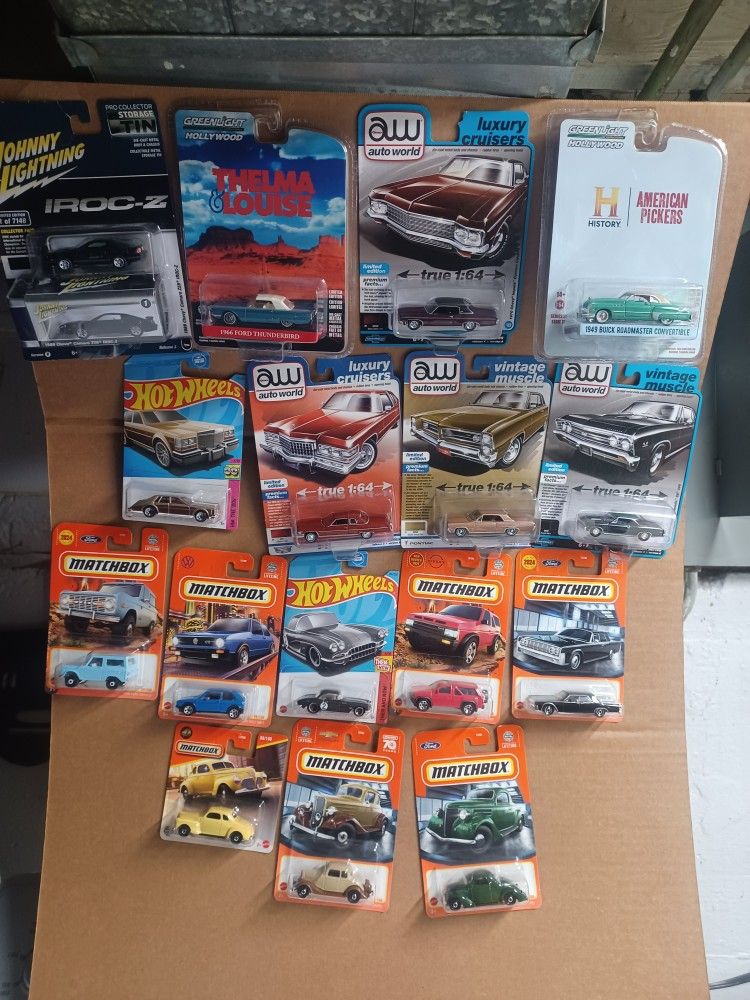 Auto World, Green Light, Matchbox Cars 