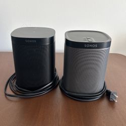 Sonos One and Play One Speakers 