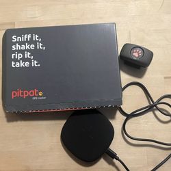 Dog GPS Tracker (Cat, any pet)- PitPat + Charging Dock & Strap (New)