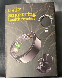 Brand new LivUp health ring tracker size 10