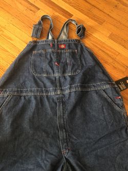 Indigo bib overall