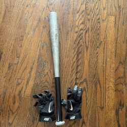Bat W/gloves (youth/kids)