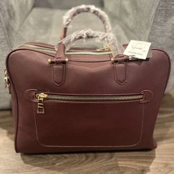 NWT Zara Men’s Burgundy Laptop Bag  