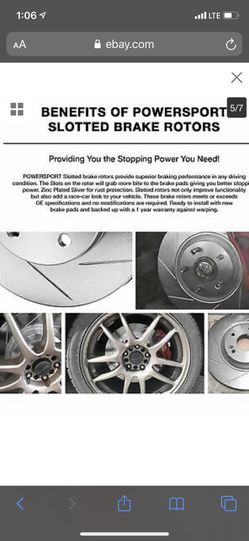 12 Civic Si Rear rotors
