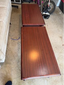2 coffee tables