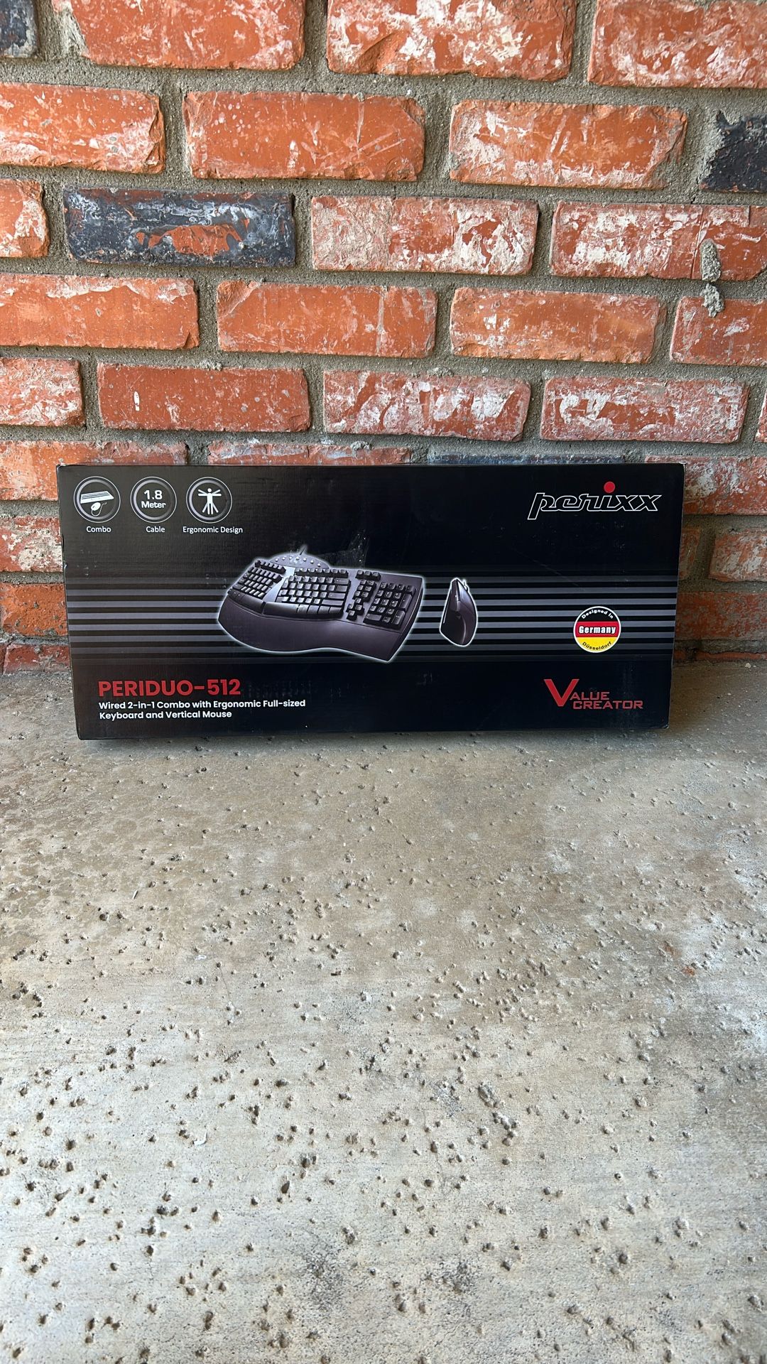 Brand new ergonomic keyboard and mouse