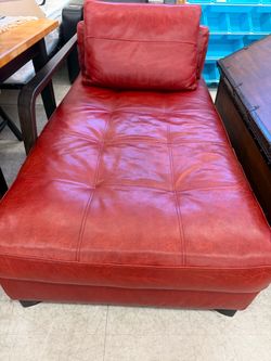 NATUZZI LONGER LEATHER