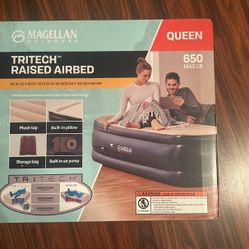 Magellan Queen Sized Air Mattress. Never Opened.