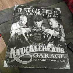 Three Stooges Knuckleheads Wall Art