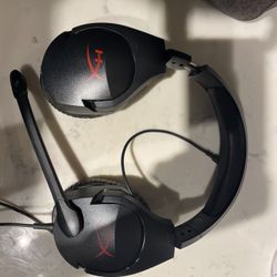 HyperX gaming headset.